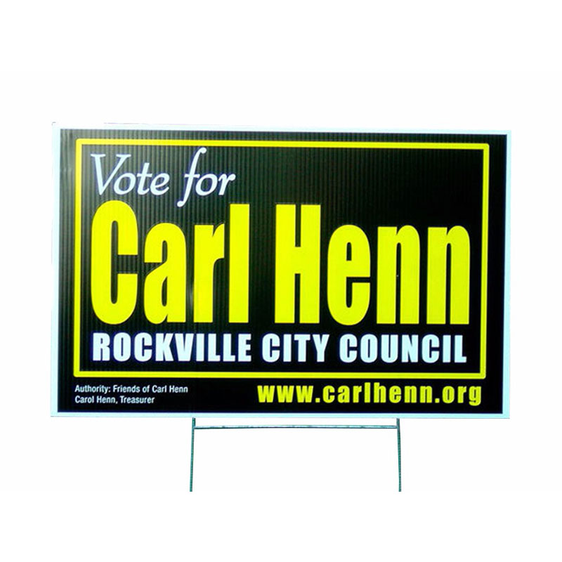 Hollow Board Sign